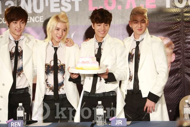 NU'EST 臺灣 Showcase 記者會