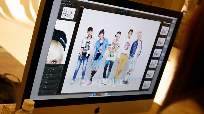 Mstar x SHINee 廣告平面拍攝