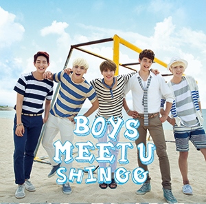 SHINee "Boys Meet You" 通常盤 (CD) 封面