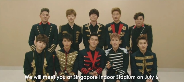 Super Junior SS5 新加坡場影片