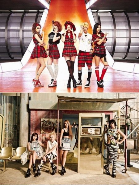 2NE1、f(x)