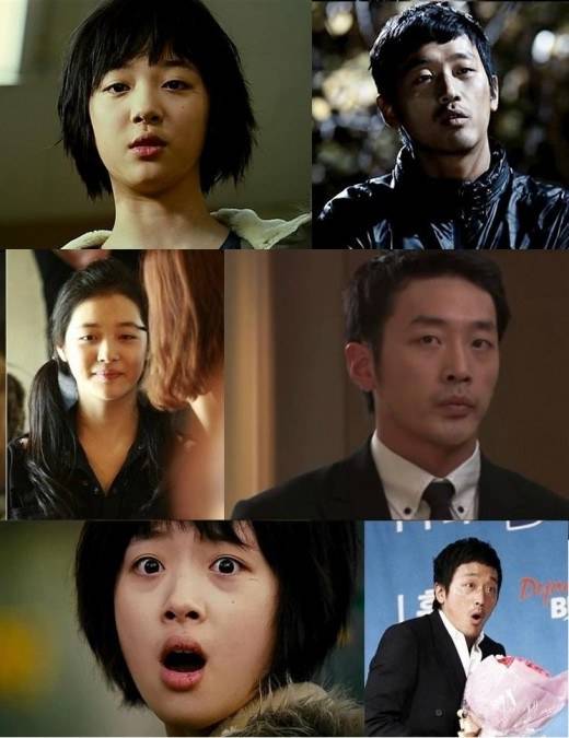 河正宇、Sulli 對比圖