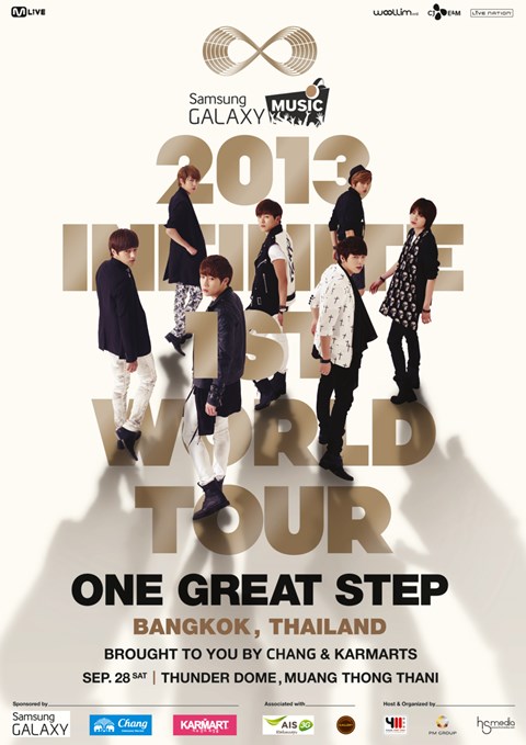 INFINITE 2013 世巡 (泰國曼谷,海報) INFINITE 2013 世巡 (泰國曼谷,海報)