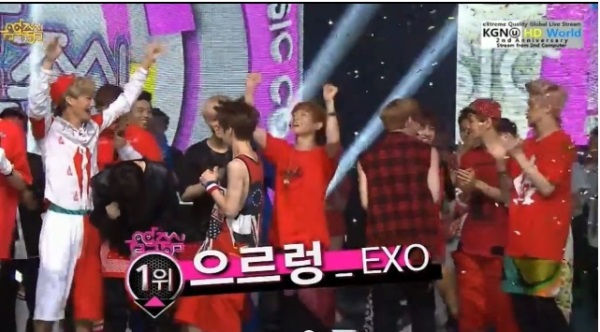 130831 EXO 一位 130831 EXO 一位