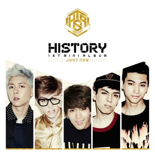 HISTORY 首張迷你專輯封面