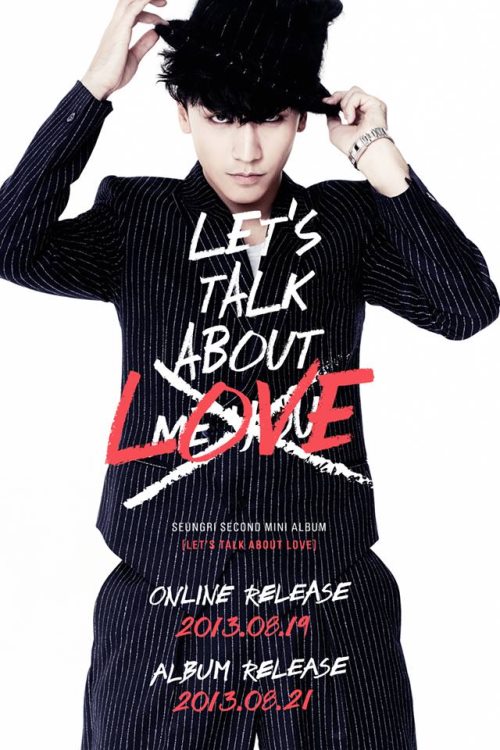 勝利 "Let's Talk about Love" 概念照