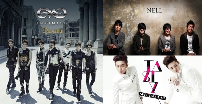 INFINITE、NELL、Tasty