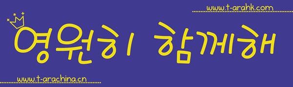 T-ara 手幅 (香港演唱會) T-ara 手幅 (香港演唱會)