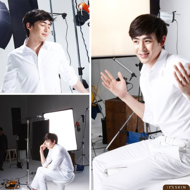 Nichkhun It's Skin 拍攝花絮