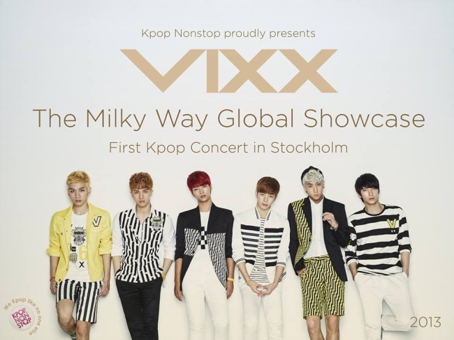 VIXX 斯德哥爾摩場 SC 海報