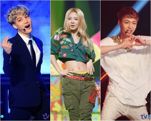 孝淵、Lay、Kai 孝淵、Lay、Kai