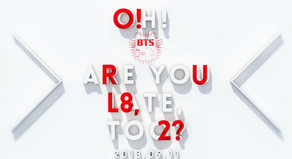 BTS 防彈少年團 "O! RUL8, 2?" 9/11