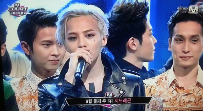 130912 M!Coutdown 冠軍：G-Dragon (GD)