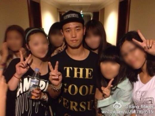 Gary 與女粉絲的合照