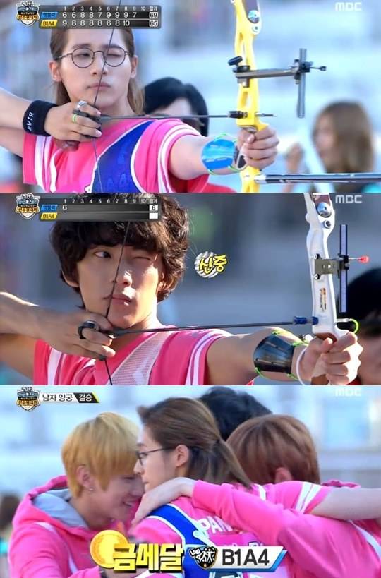 B1A4 偶像運動會 射擊 B1A4 偶像運動會 射擊