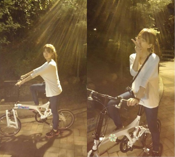 騎腳踏車的昇延 (勝妍) 騎腳踏車的昇延 (勝妍)