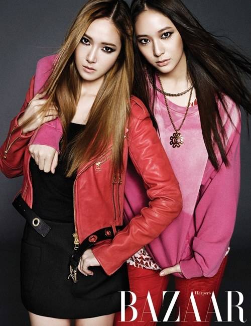 Jessica、Krystal (BAZAAR 2013.10)