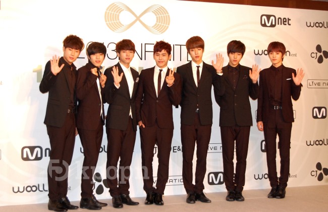 INFINITE 演唱會記者會 (Kpopn)