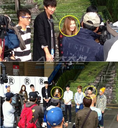 IU 朴明秀 Running Man