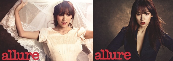 李孝利 allure 10月