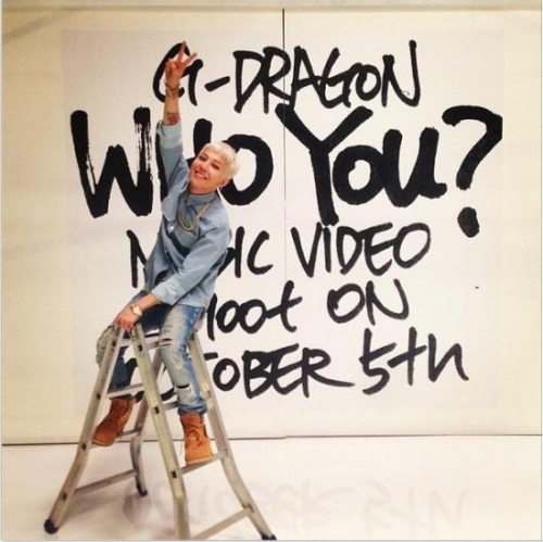 G-Dragon《Who You》MV 花絮照 G-Dragon《Who You》MV 花絮照