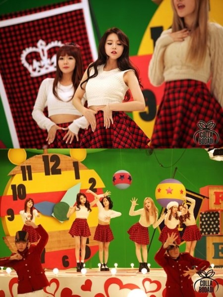 FIESTAR 回歸 MV 花絮照