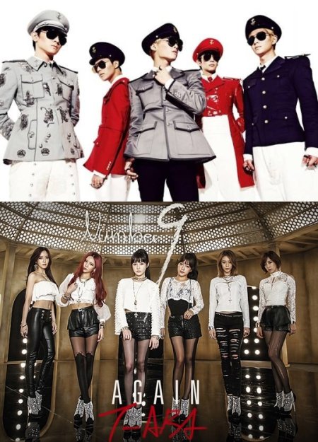 SHINee、T-ara
