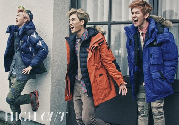 EXO-K KAI,伯賢,世勳 (HIGH CUT Vol.111)