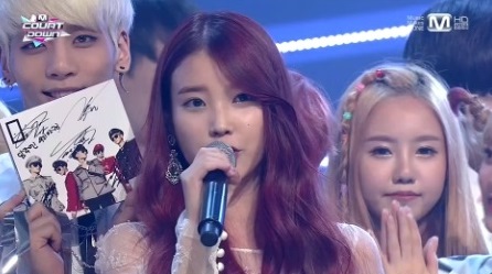 20131017 M!Countdown IU 冠軍