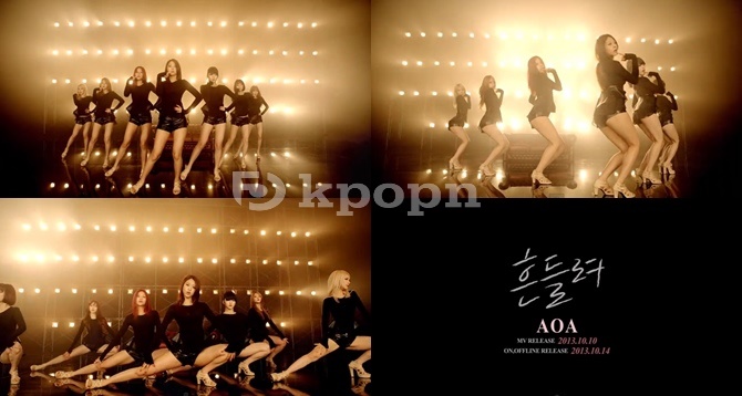 AOA Shaking 預告