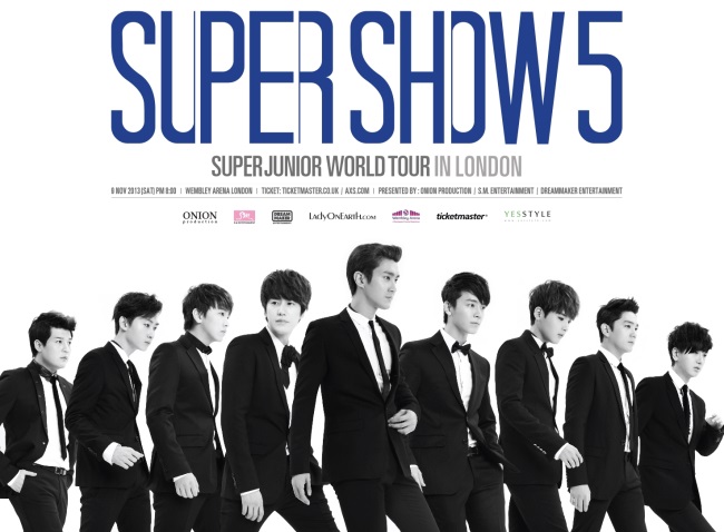 Super Junior 倫敦 SS5 海報