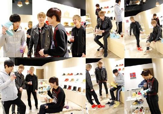 MBLAQ 演唱會前逛街