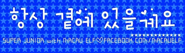 Super Show 5 澳門場應援手幅