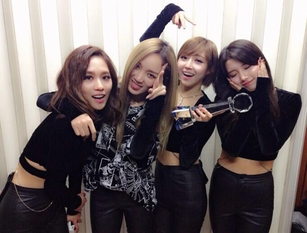 miss A 音樂銀行一位認證 miss A 音樂銀行一位認證