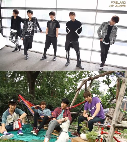 FTIsland、CNBLUE 年曆 FTIsland、CNBLUE 年曆