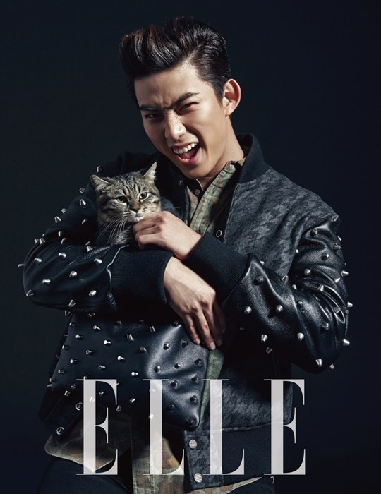 澤演 ELLE 12月