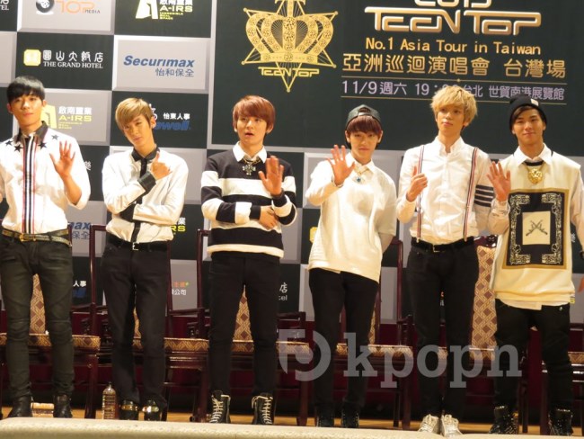 TEEN TOP Taipei press 1