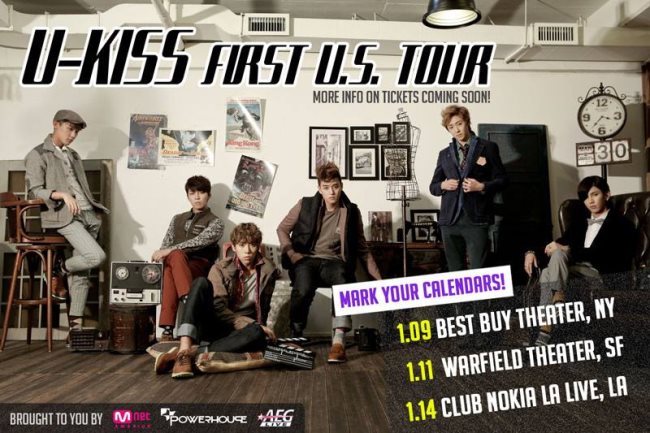 U-Kiss 美國巡演