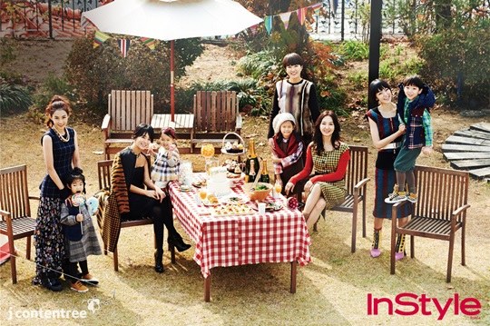 蔡時那、姜惠貞、鄭惠英、金潤雅 親子畫報 InStyle 12月 蔡時那、姜惠貞、鄭惠英、金潤雅 親子畫報 InStyle 12月