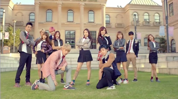 B.A.P、A Pink 代言 MV 截圖