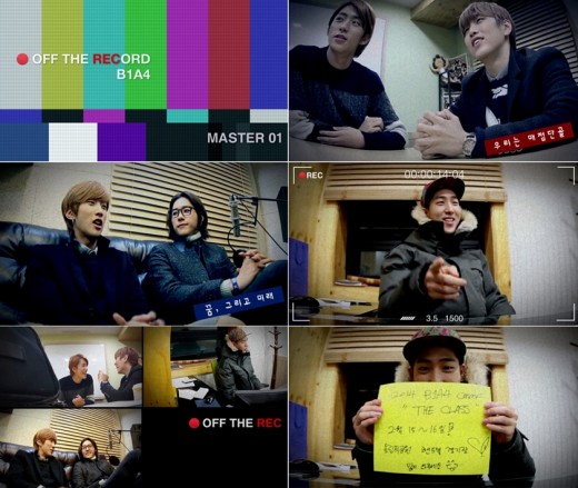 B1A4 "off the reocrd"