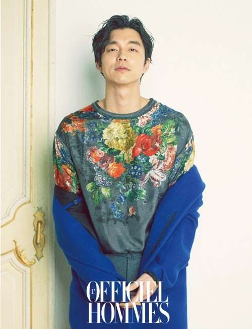 孔劉 L'Officiel Hommes 畫報 (2014.01)