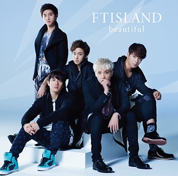 FTIsland 日單 "Beautiful" 初回盤 B 封面