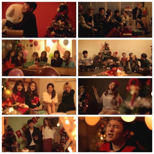 CUBE、A CUBE 聖誕曲 MV 截圖 CUBE、A CUBE 聖誕曲 MV 截圖