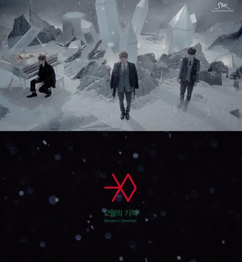EXO "十二月的奇蹟" 截圖