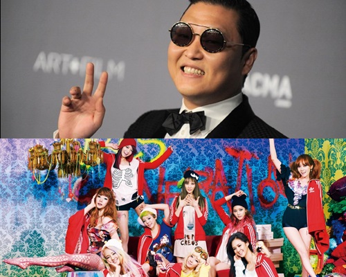 PSY、少女時代