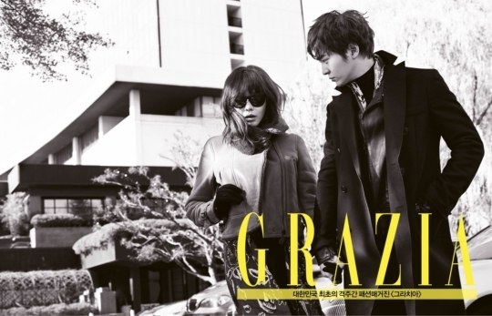 金亞中、周元 GRAZIA 2013.12 畫報 金亞中、周元 GRAZIA 2013.12 畫報