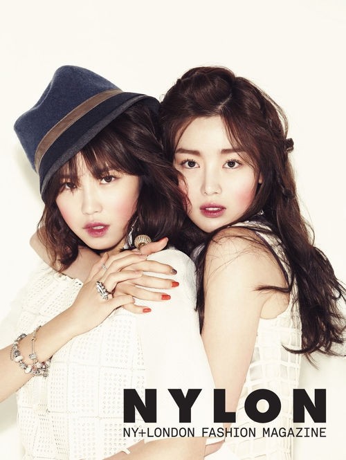 烋星 (孝盛)、善伙 (善花) (NYLON 2014.01)