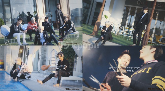 B.A.P 2014 年曆拍攝花絮