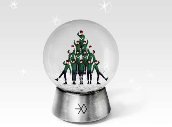 EXO 雪花球